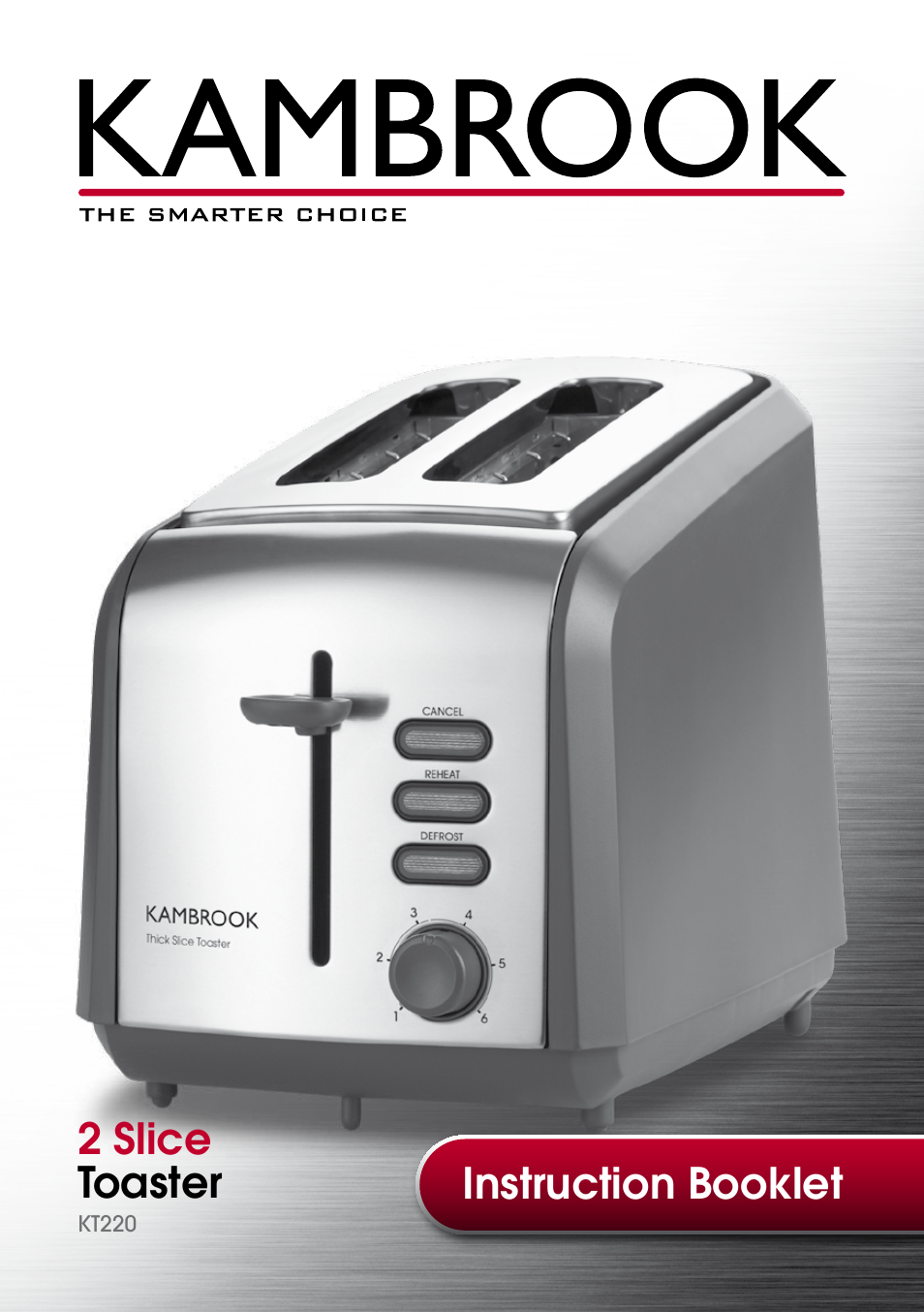 Kambrook KT220 User Manual | 12 pages