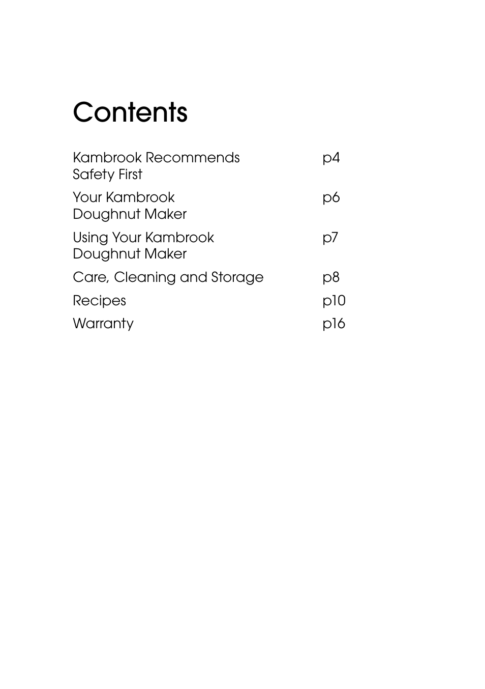 Kambrook LITTLE CHEFS KDM1 User Manual | Page 3 / 16