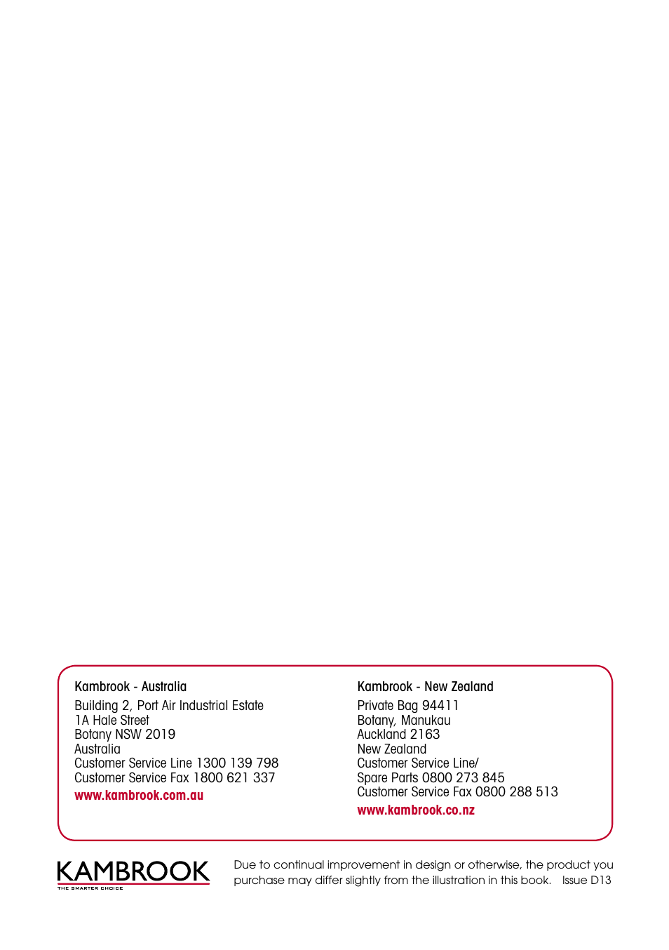Kambrook KDF560 User Manual | 20 pages