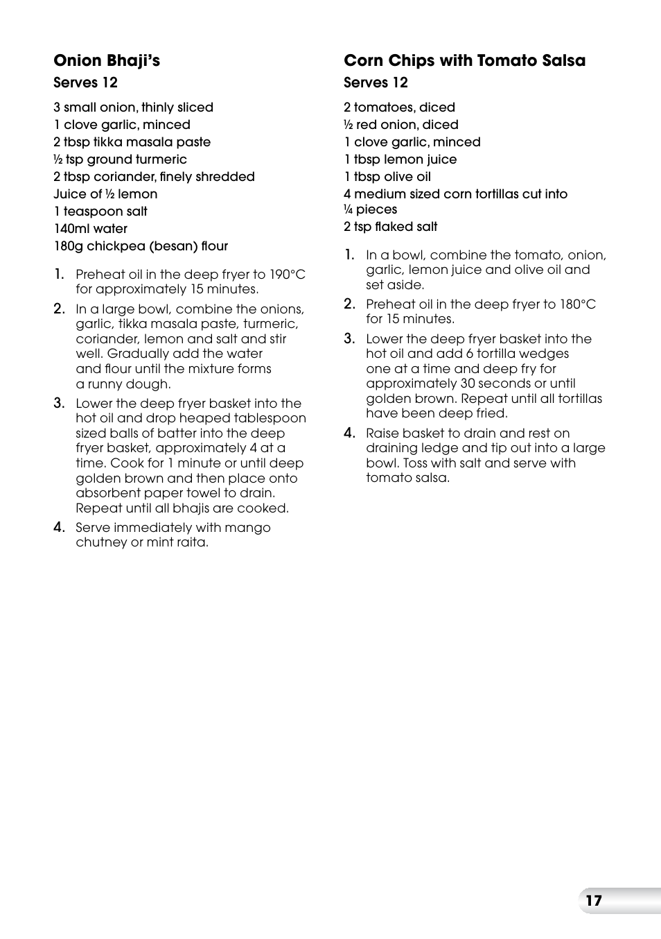 Kambrook KDF560 User Manual | Page 18 / 20