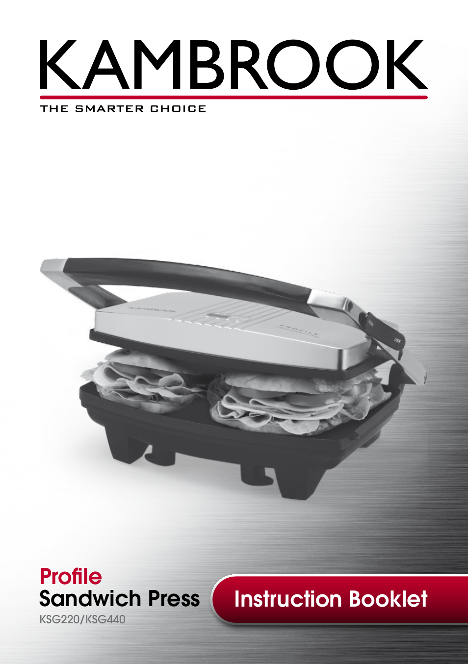 Kambrook KSG220 User Manual | 20 pages
