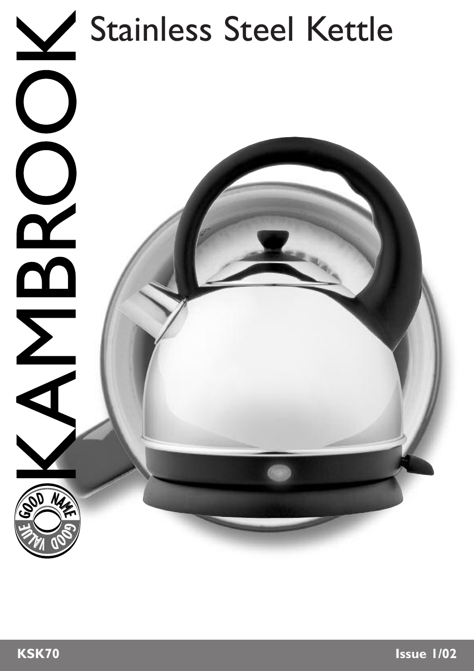 Kambrook KSK70 User Manual | 7 pages