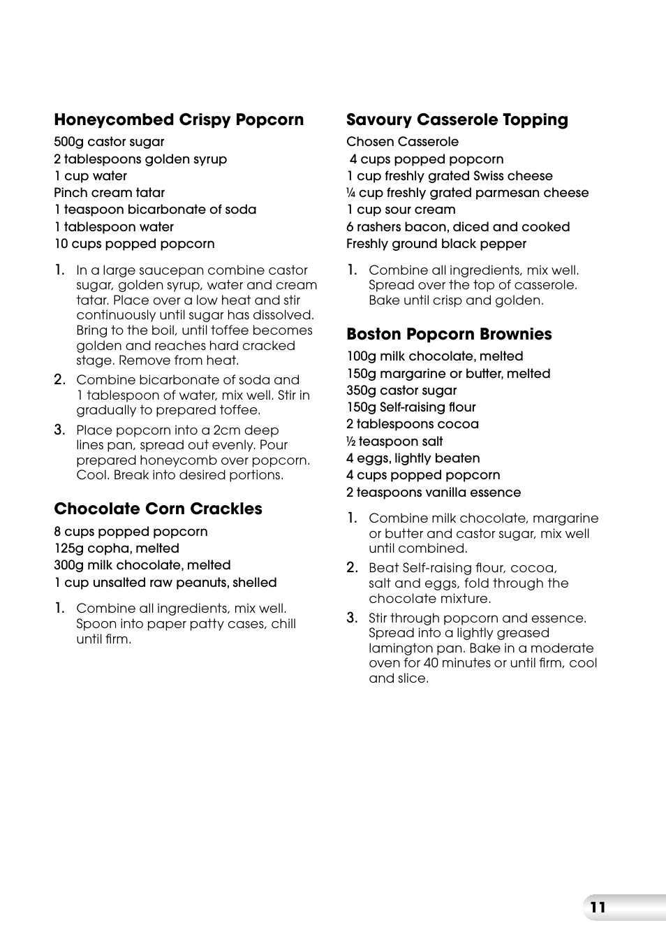 Kambrook FLUTTER BUTTER KPC10 User Manual | Page 11 / 12