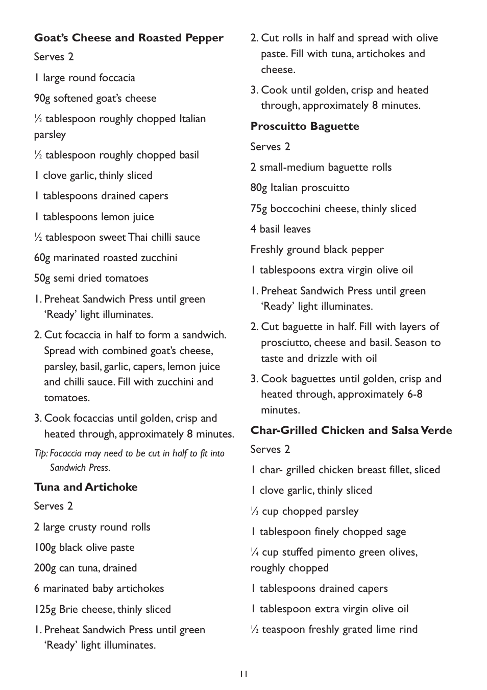 Kambrook KP500 User Manual | Page 11 / 16