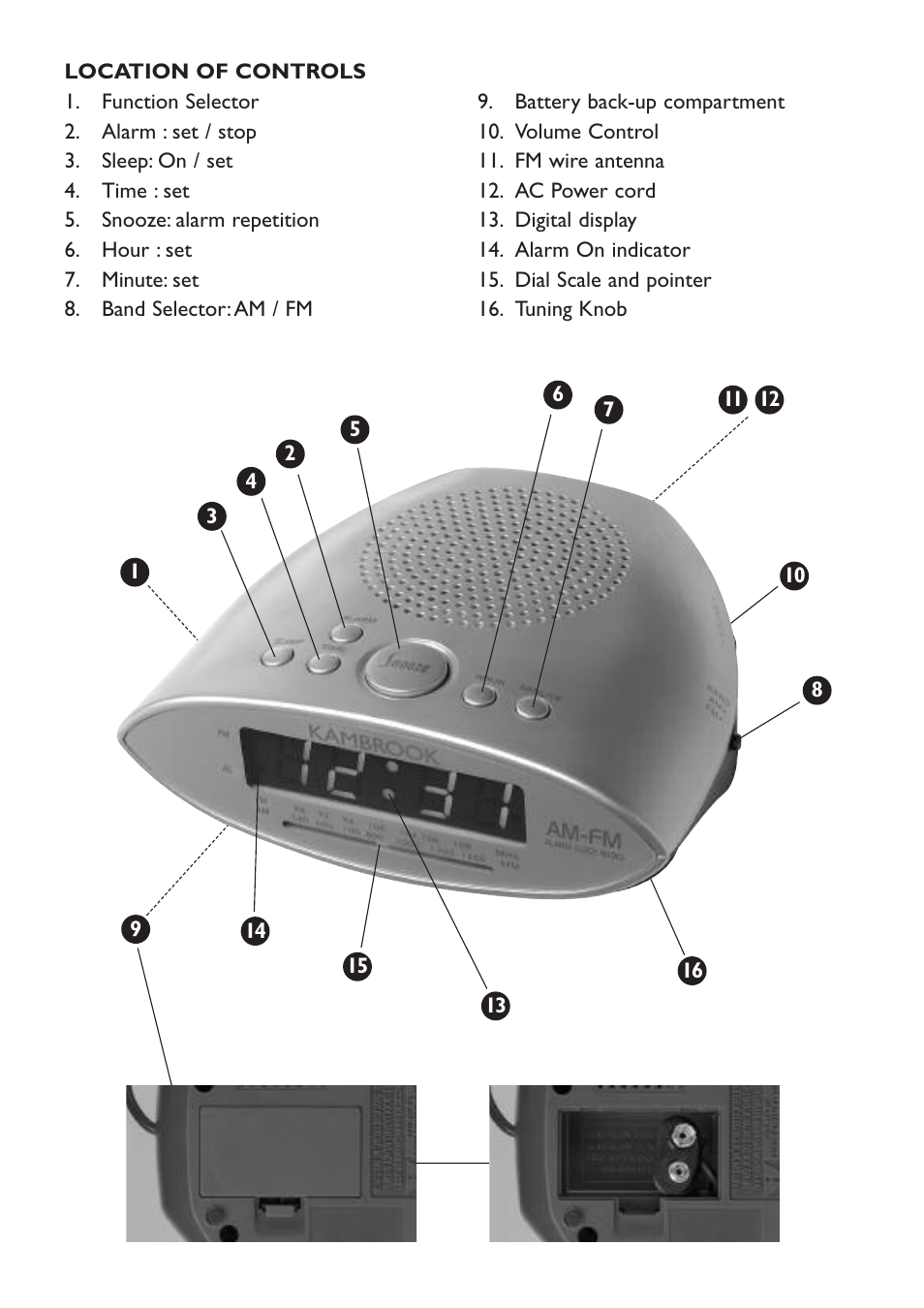 Kambrook KCR30 User Manual | Page 2 / 6