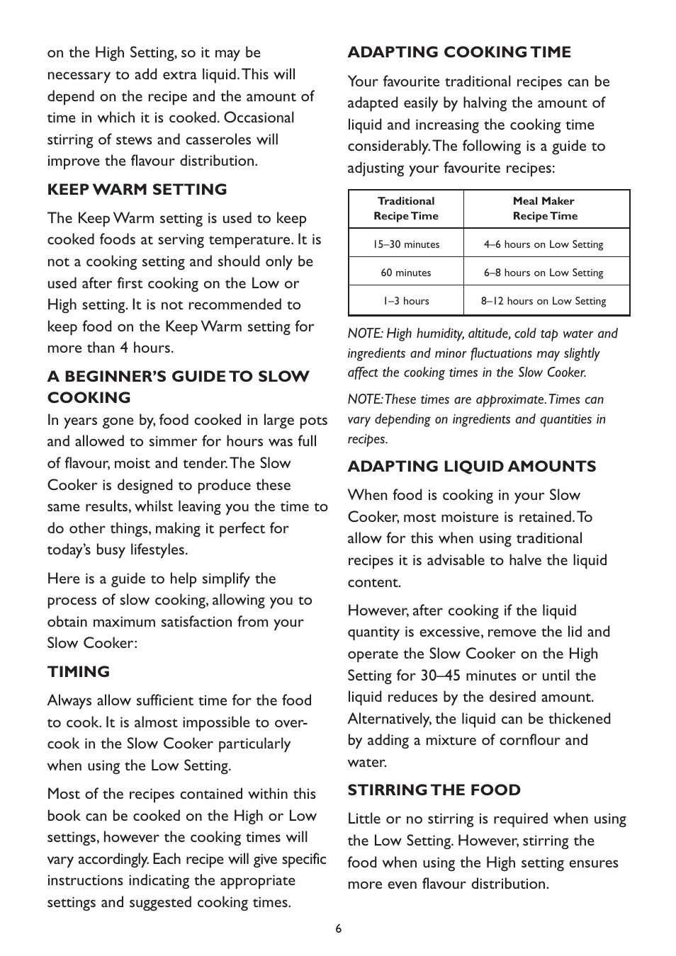 Kambrook KSC 100 User Manual | Page 6 / 20