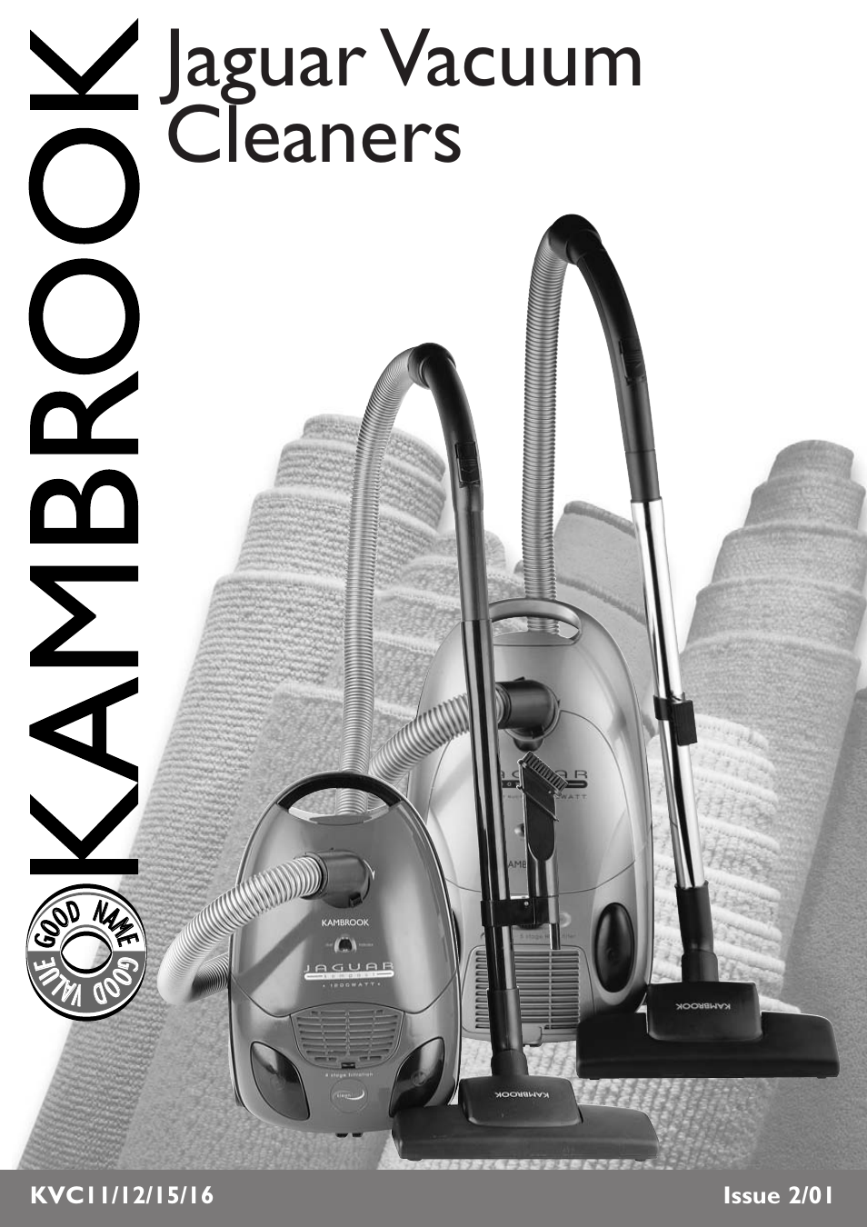 Kambrook KVC12 User Manual | 12 pages