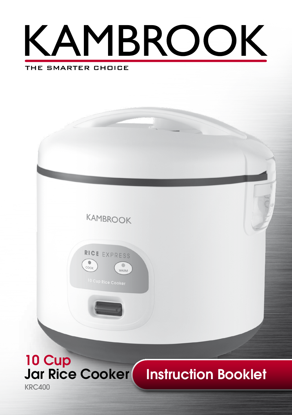 Kambrook KRC400 User Manual | 16 pages