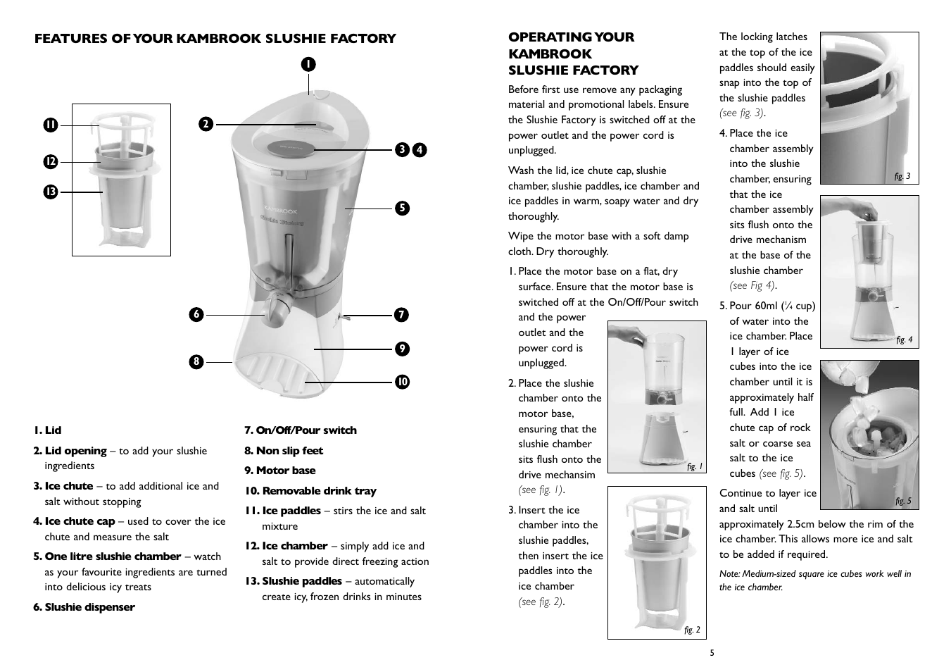 Kambrook KIM300 User Manual | Page 3 / 6
