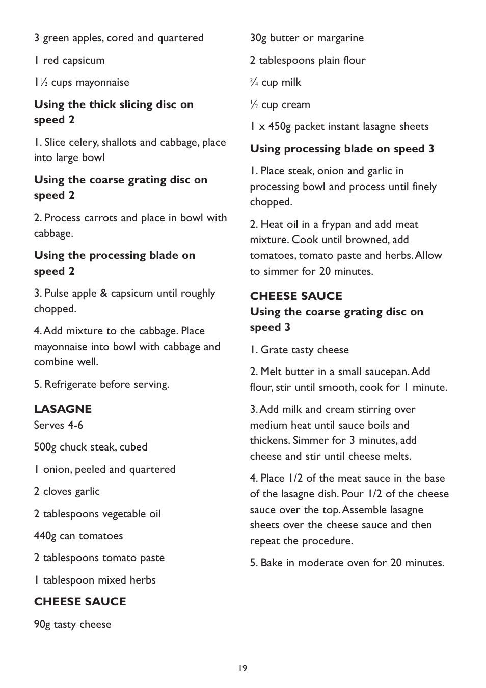 Kambrook KFP90 User Manual | Page 19 / 28