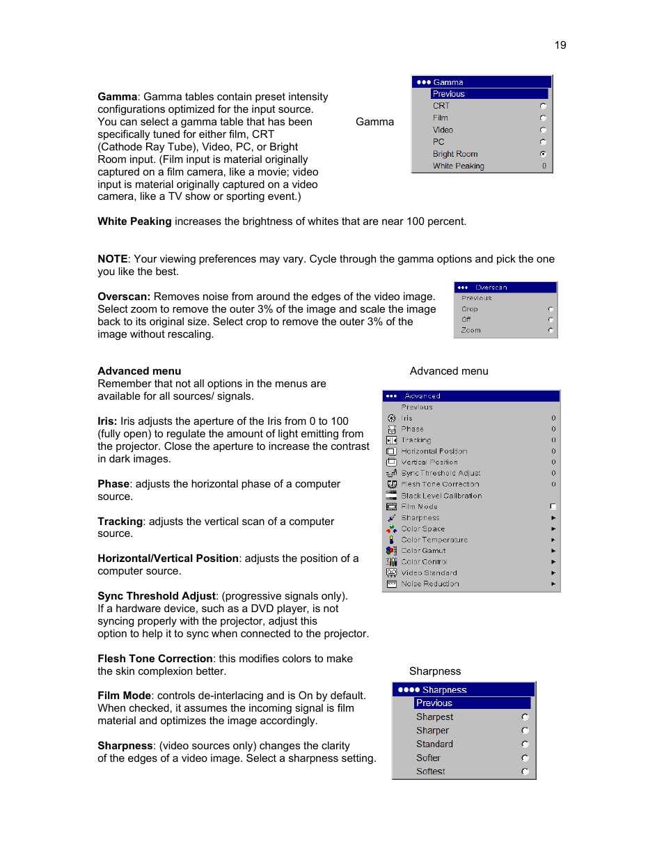 Knoll HDP420 User Manual | Page 19 / 30