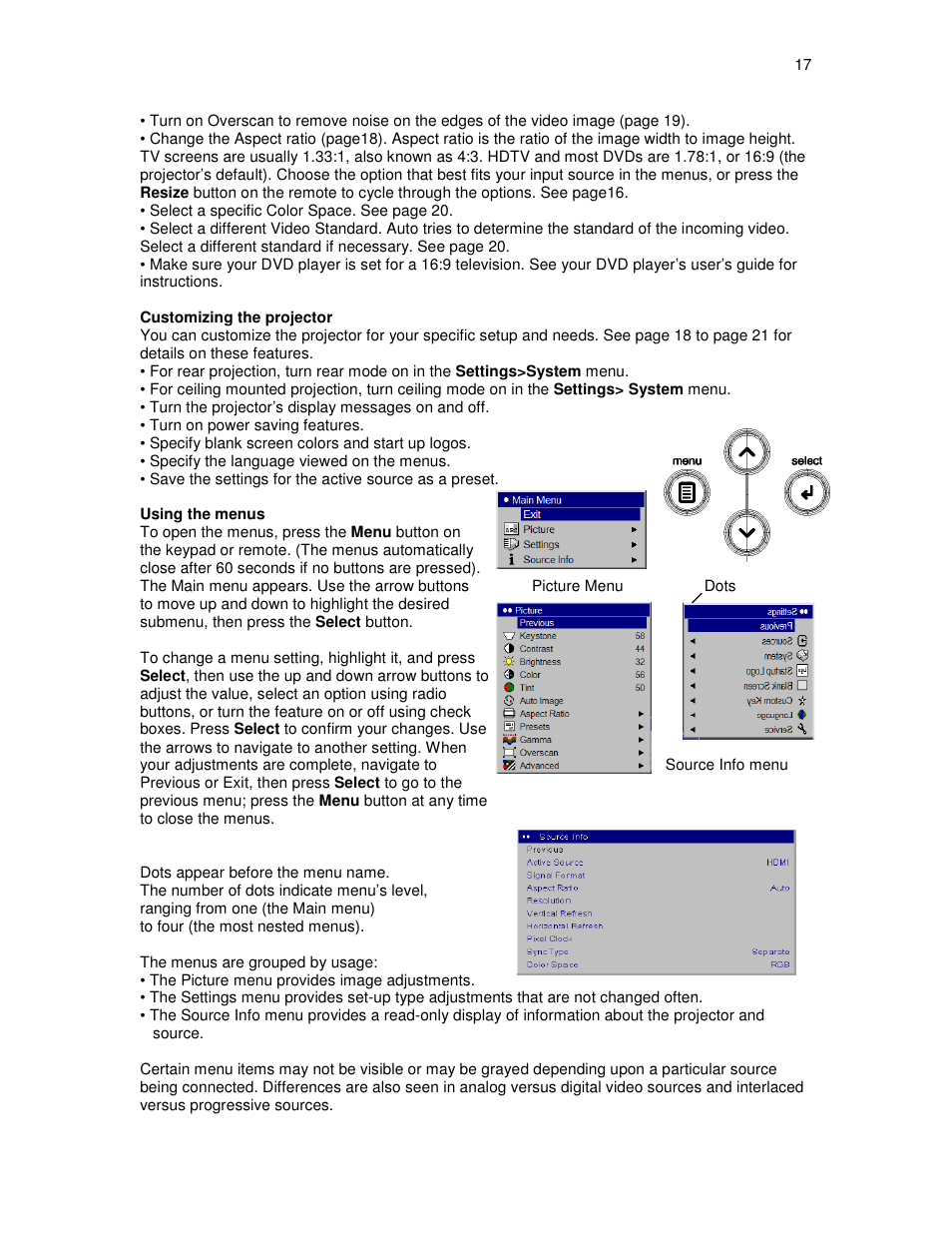 Knoll HDP460 User Manual | Page 17 / 30