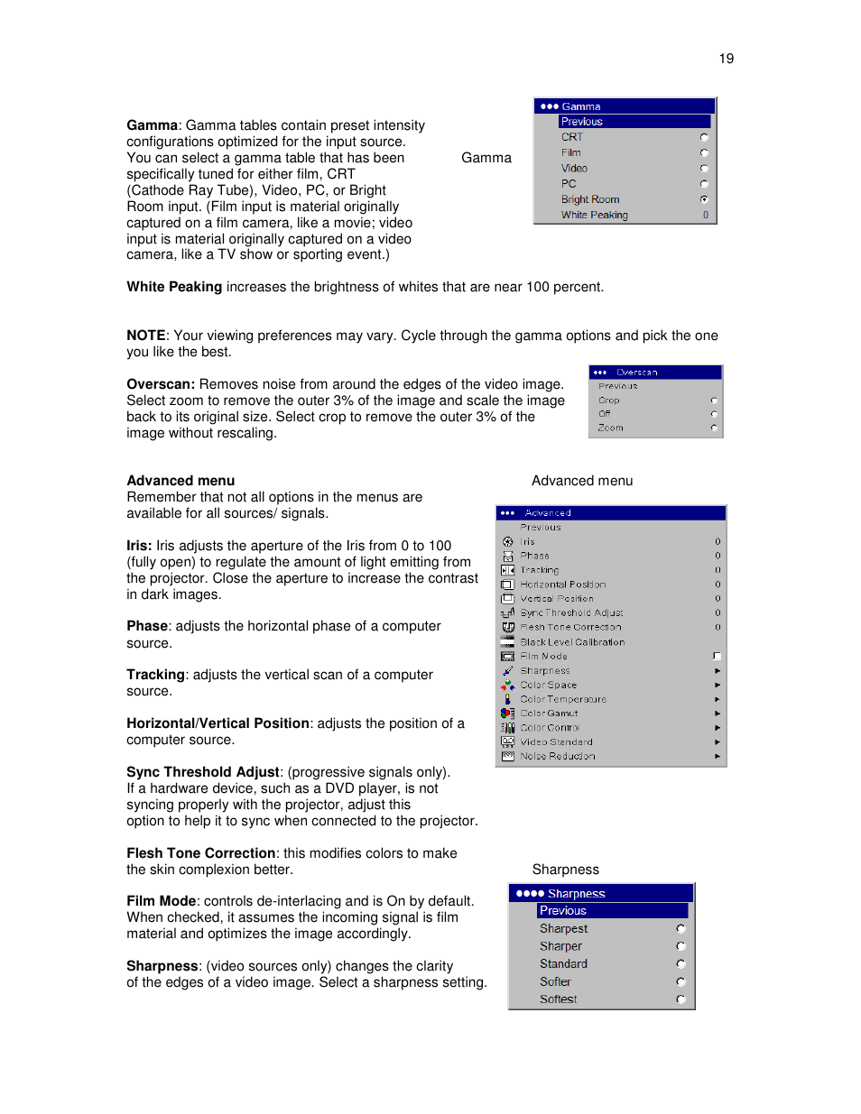 Knoll HDP460 User Manual | Page 19 / 30