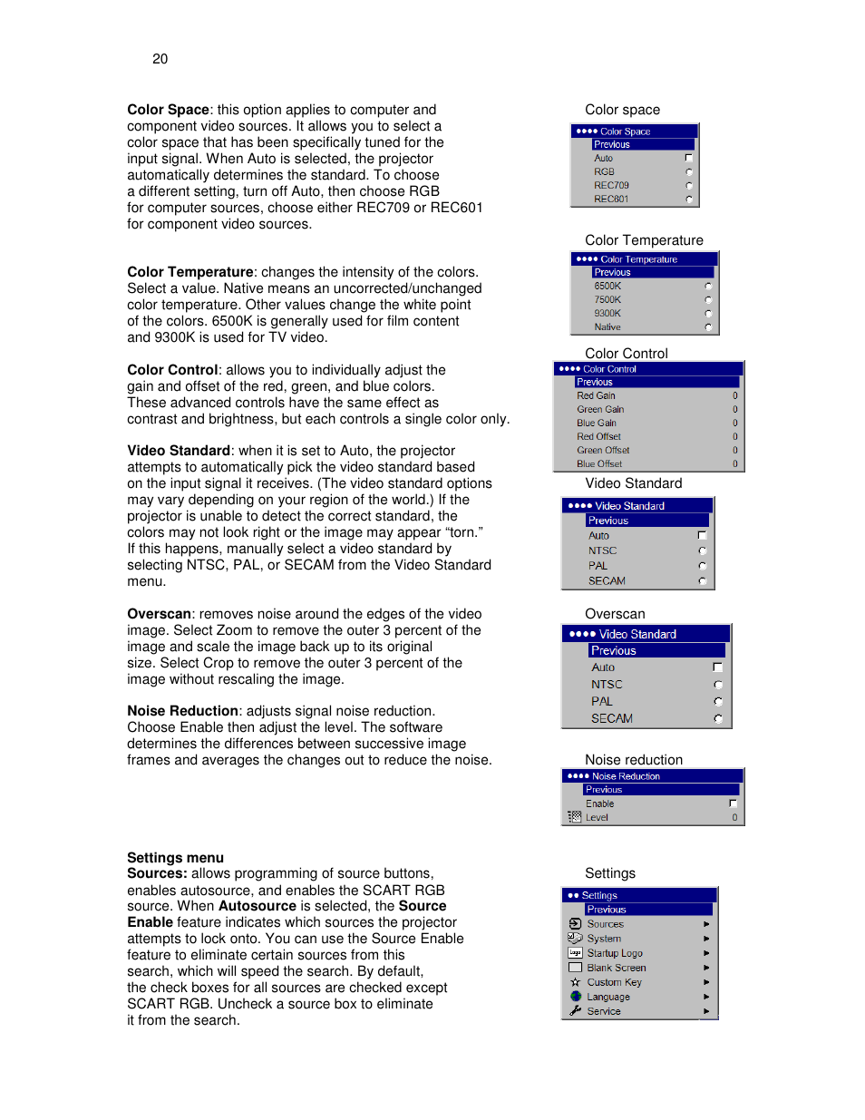 Knoll HDP460 User Manual | Page 20 / 30