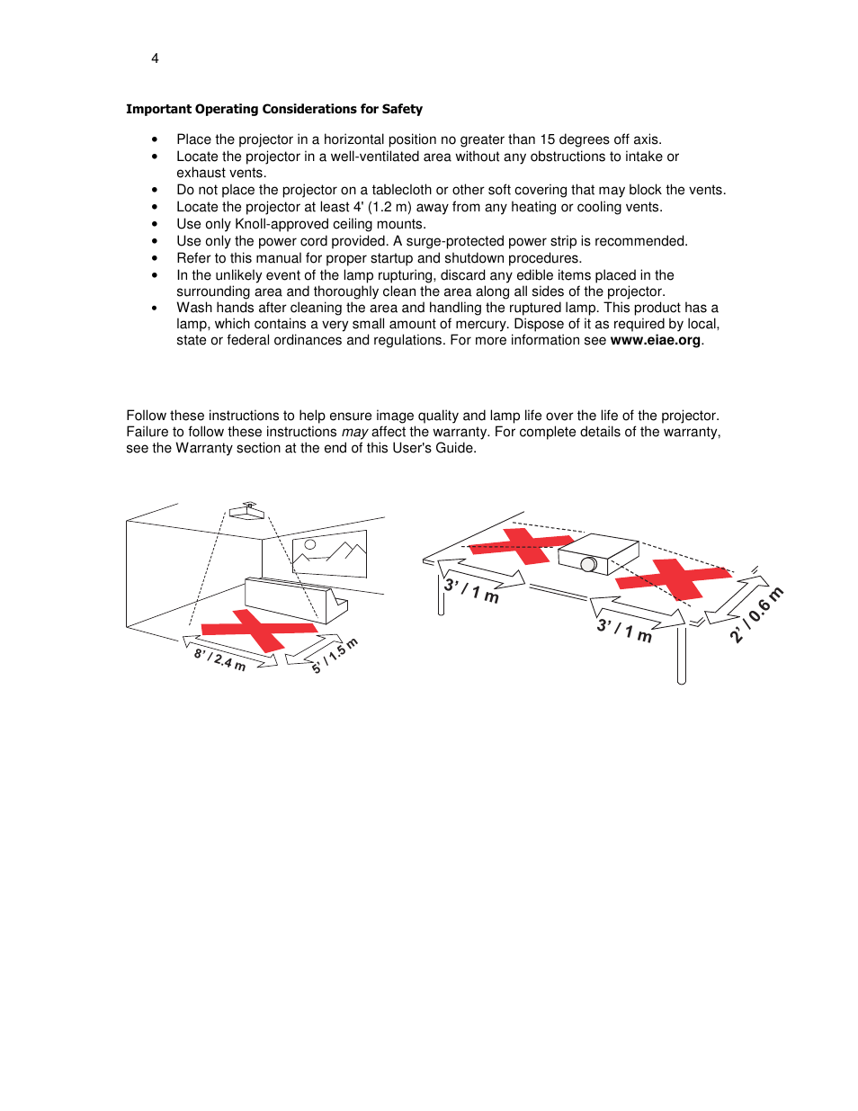 Knoll HDP460 User Manual | Page 4 / 30