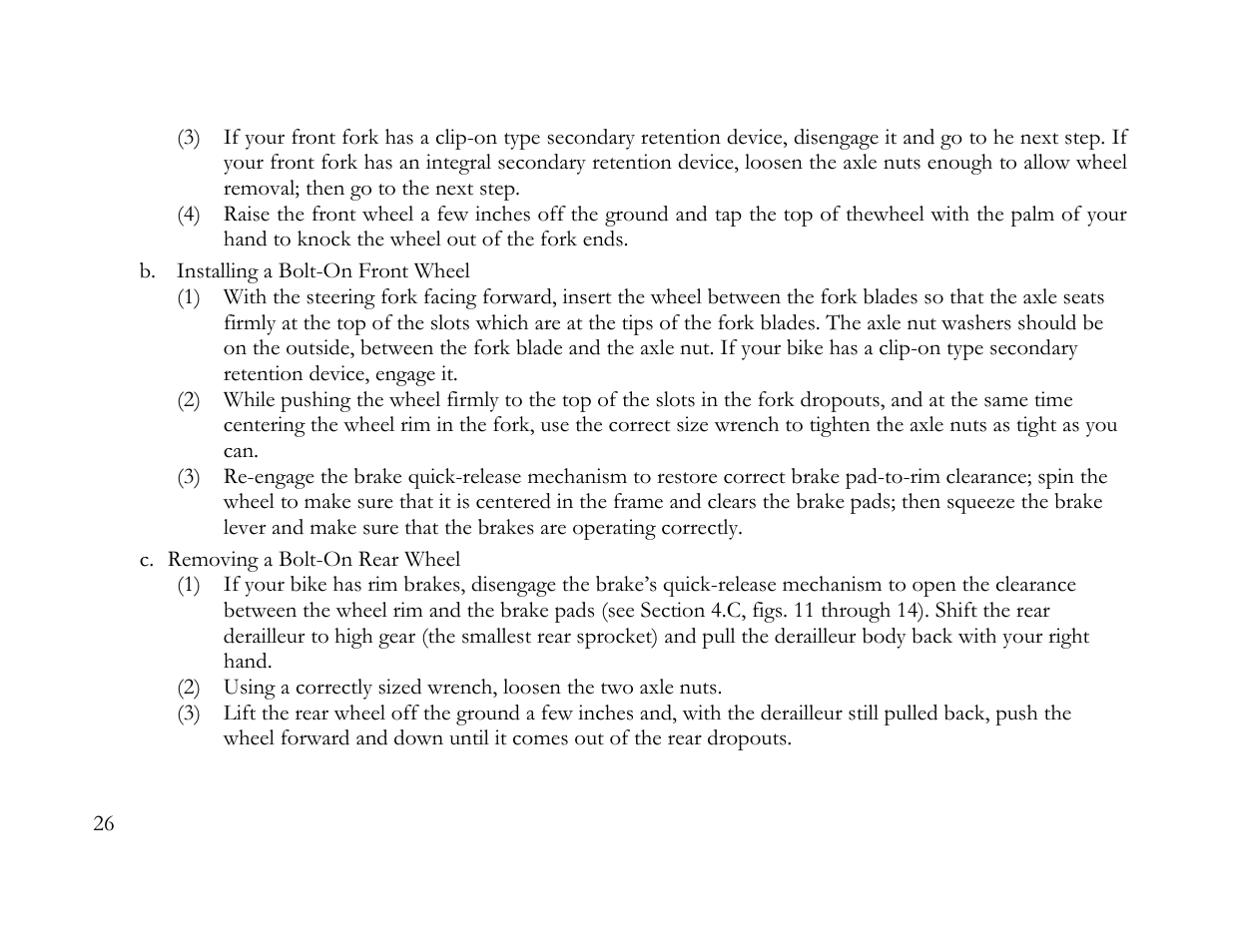 K2 Bike K2 BICYCLE User Manual | Page 25 / 51