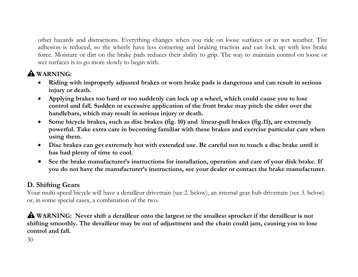 K2 Bike K2 BICYCLE User Manual | Page 29 / 51