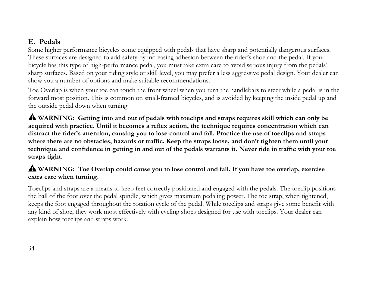 K2 Bike K2 BICYCLE User Manual | Page 33 / 51