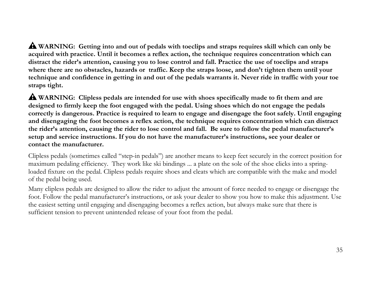 K2 Bike K2 BICYCLE User Manual | Page 34 / 51