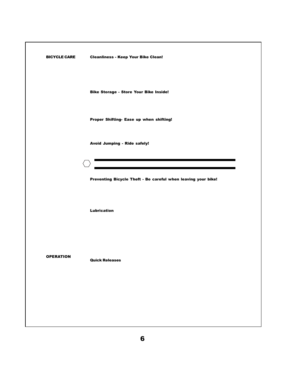 K2 Bike S User Manual | Page 7 / 16