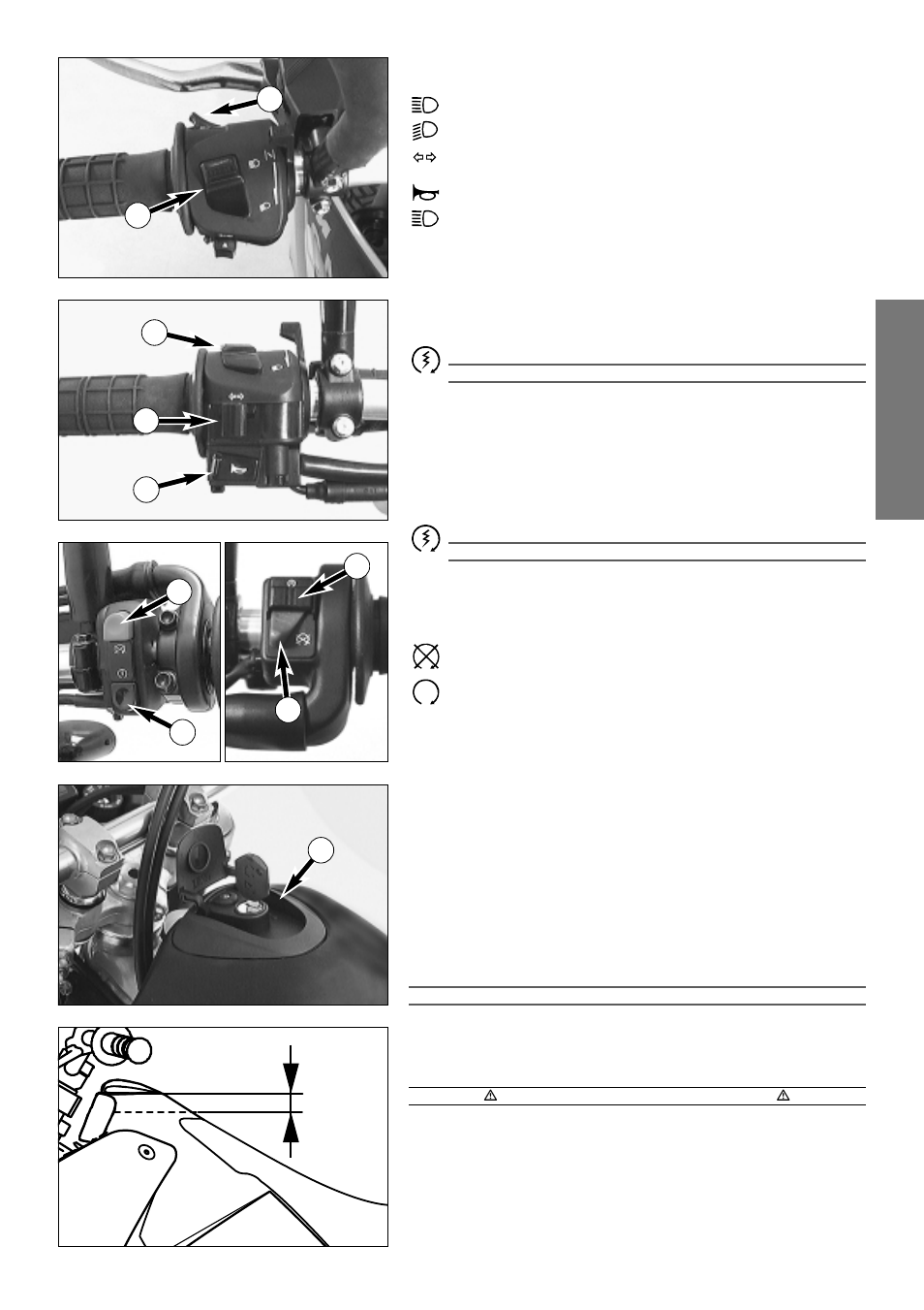 English | KTM Supermoto 400/640LC4-E6 User Manual | Page 8 / 46