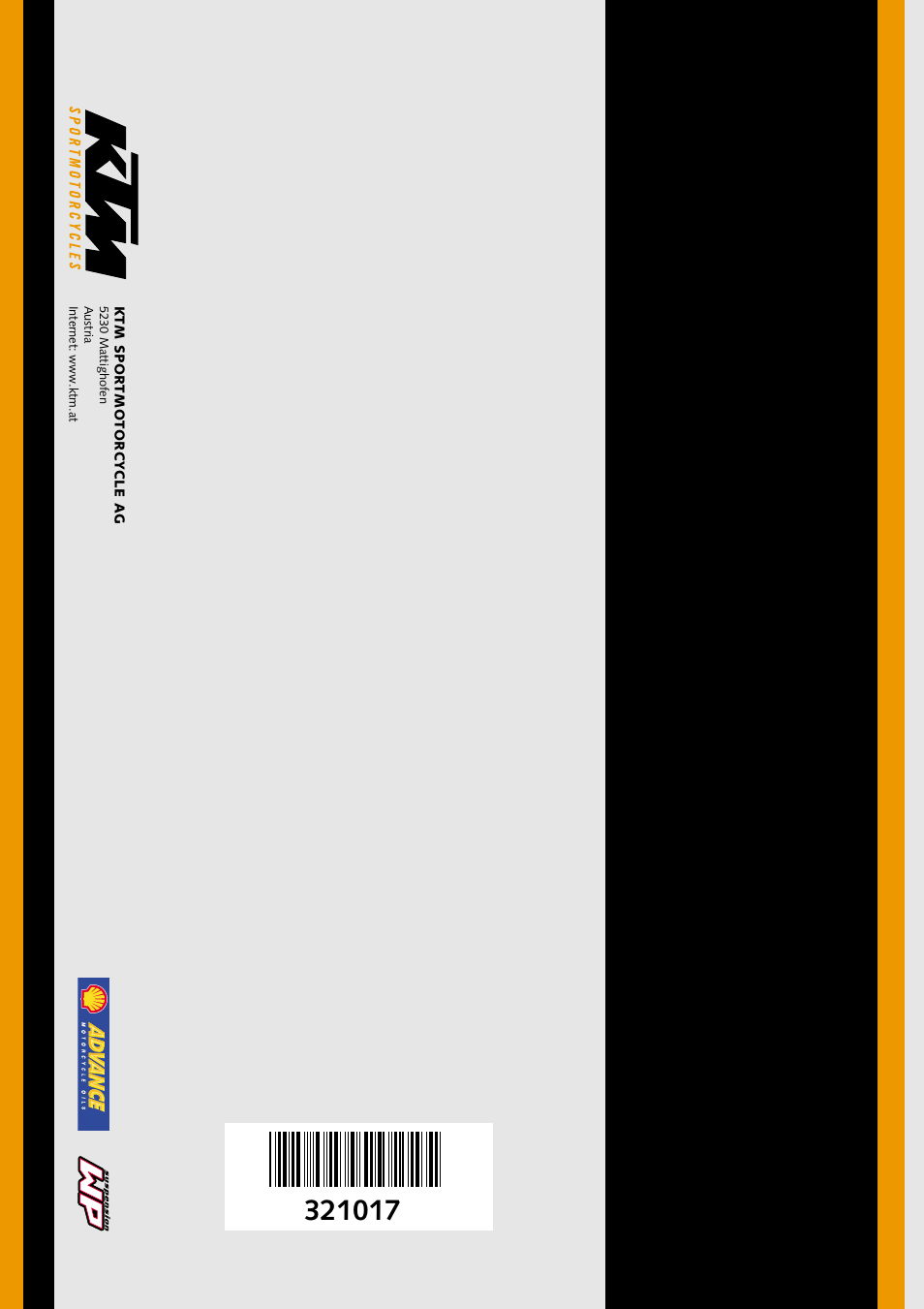 KTM 400 User Manual | Page 46 / 46