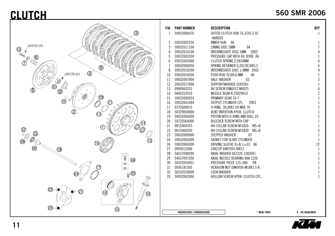 Clutch | KTM 560 SMR 2006 User Manual | Page 13 / 28