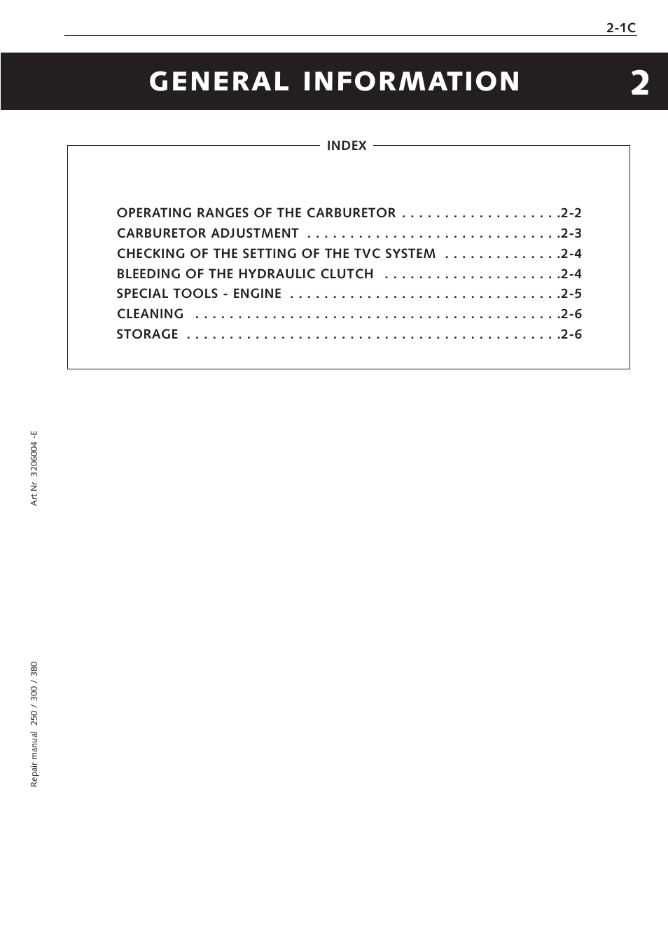 General information | KTM 250 SX User Manual | Page 14 / 153