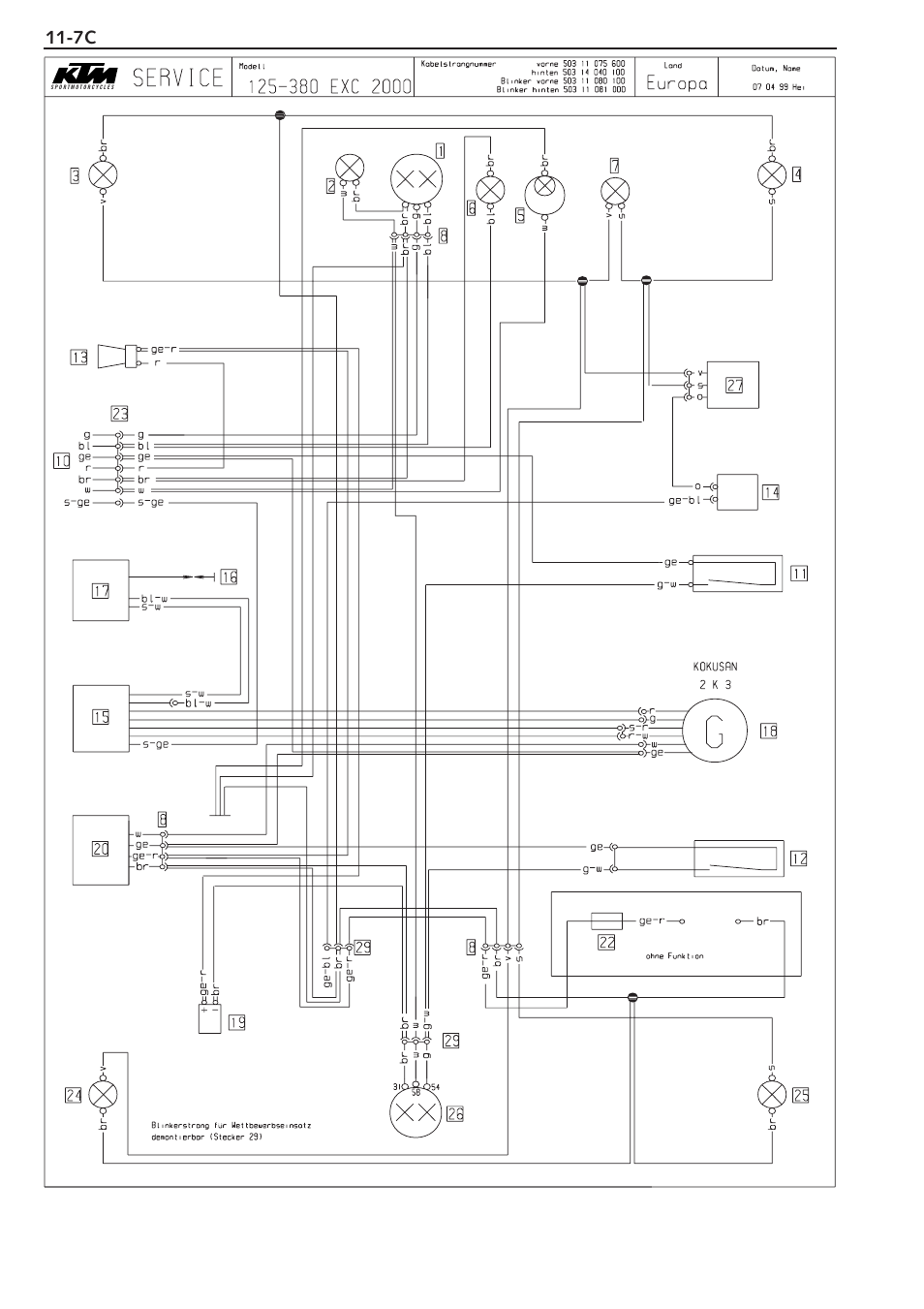 KTM 250 SX User Manual | Page 144 / 153