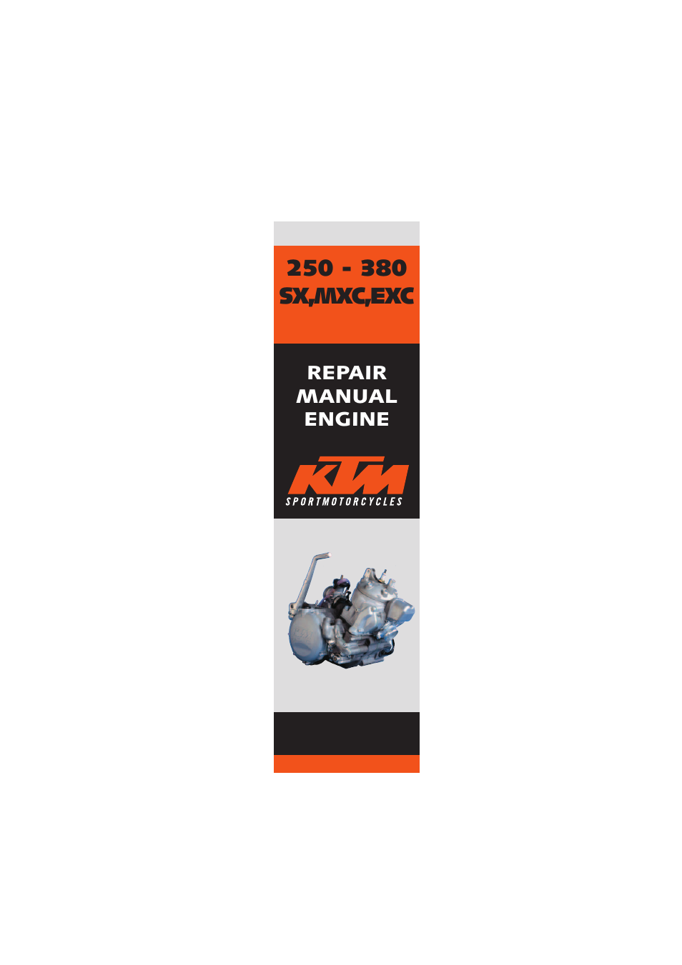 KTM 250 SX User Manual | Page 3 / 153