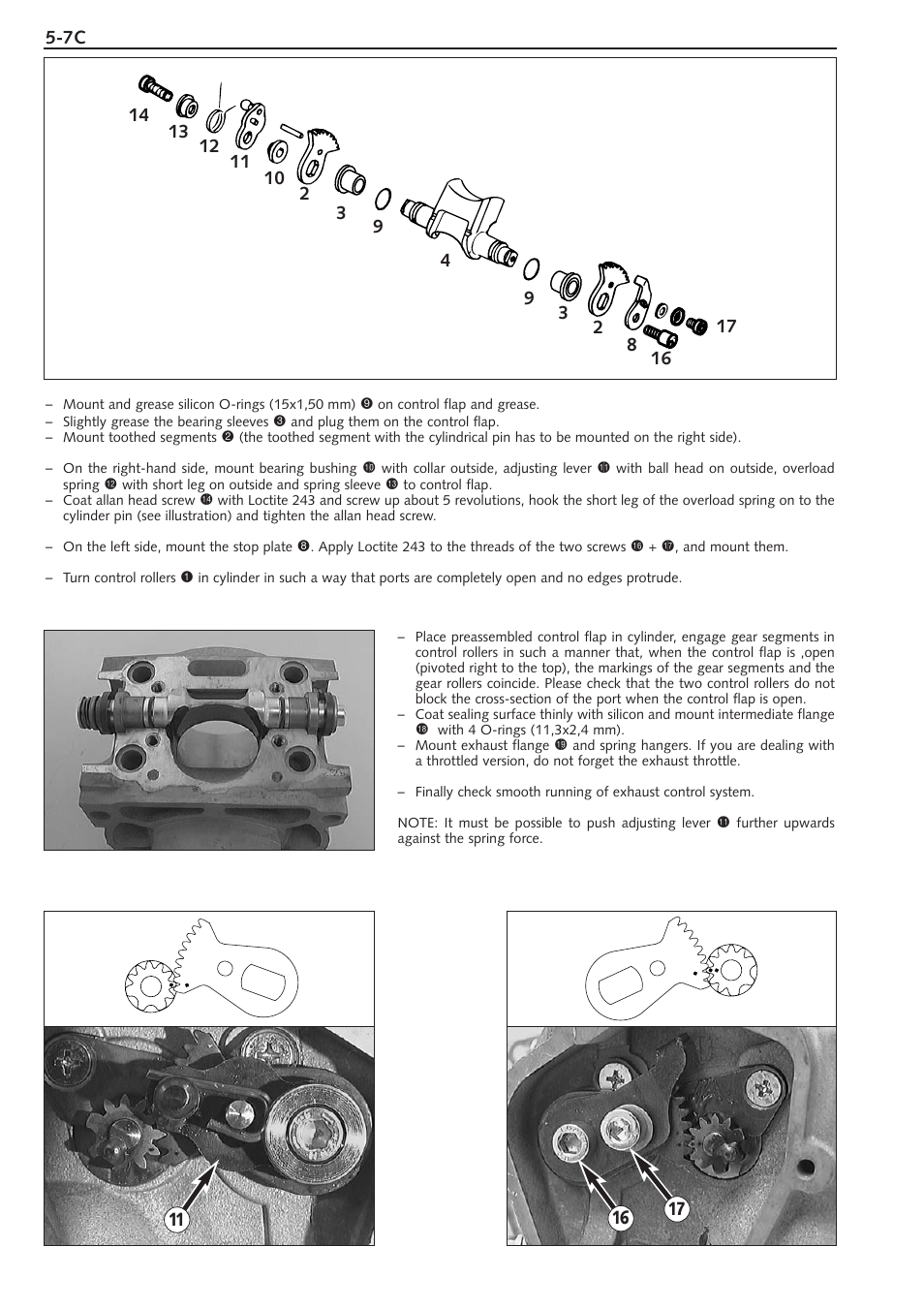 KTM 250 SX User Manual | Page 44 / 153