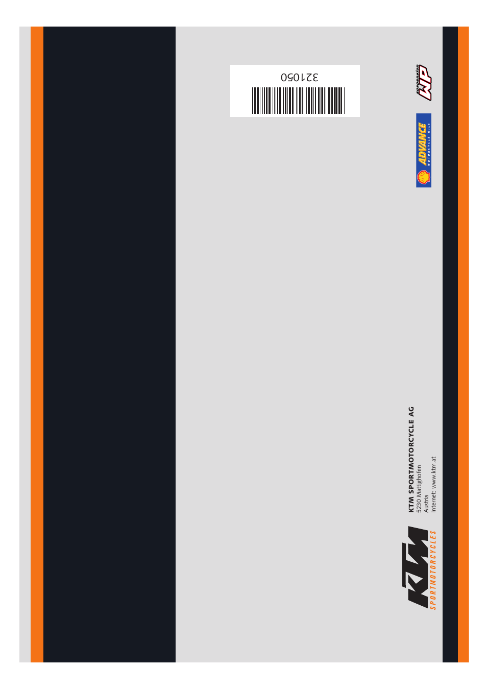 KTM 250 EXC RACING User Manual | Page 62 / 62