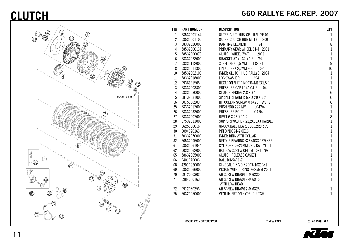 Clutch | KTM 3CM088249GEN User Manual | Page 13 / 32