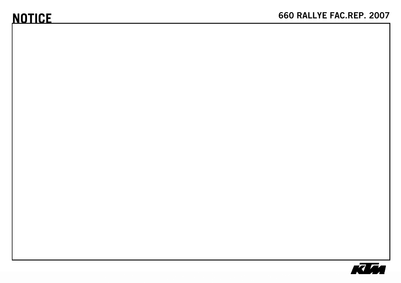 Notice | KTM 3CM088249GEN User Manual | Page 30 / 32