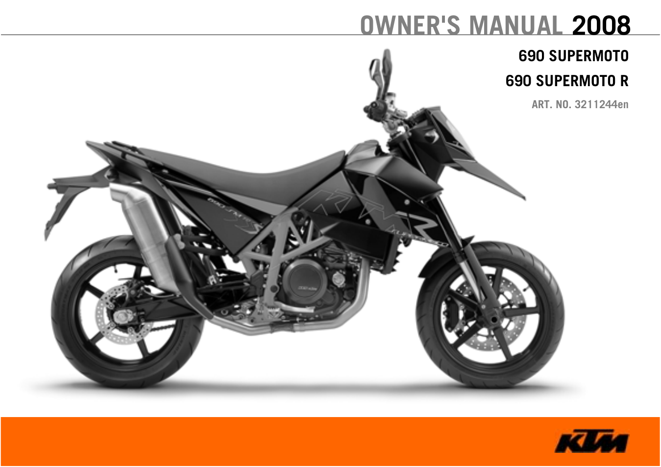 KTM Supermoto 690 User Manual | 165 pages