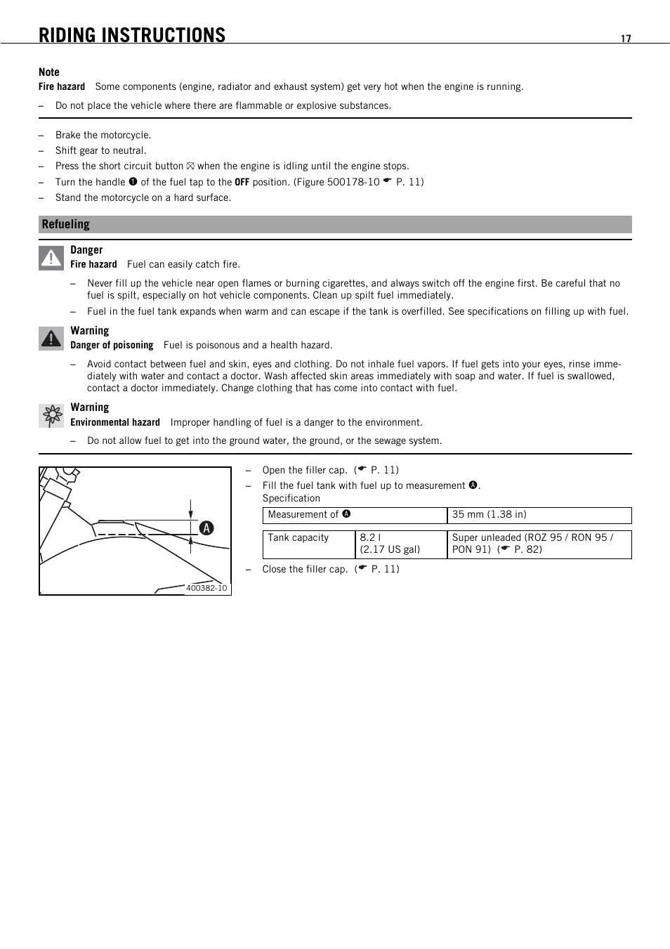 Ariding instructions | KTM 450 SMR User Manual | Page 19 / 91