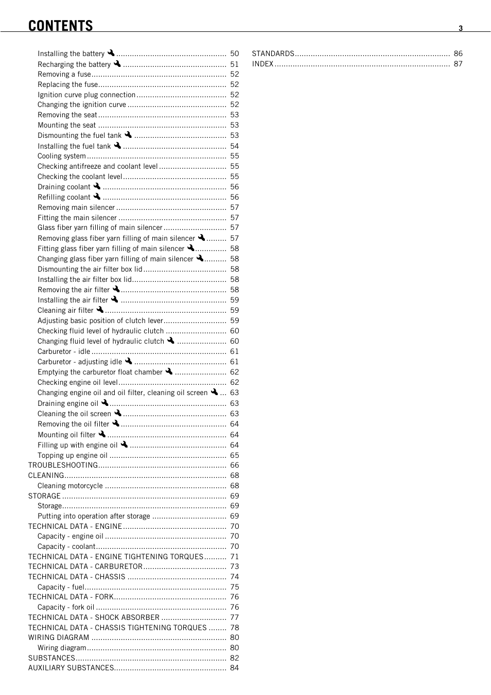 KTM 450 SMR User Manual | Page 5 / 91