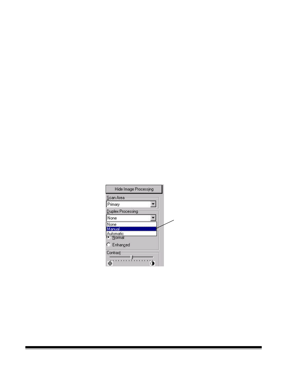 Cropping images, Setting manual and automatic duplex processing | Kodak I7300 User Manual | Page 60 / 174