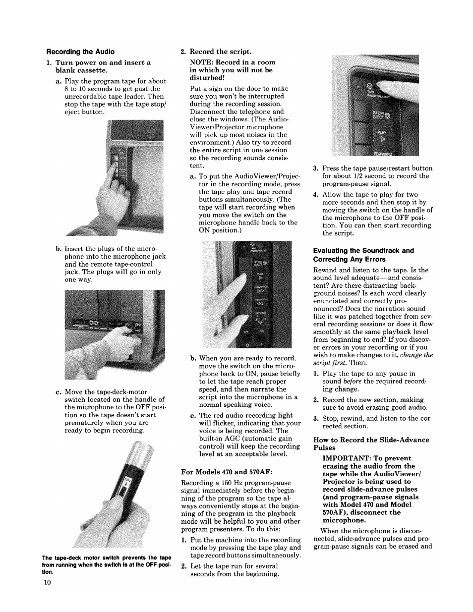 Kodak EKTAGRAPHIC 470 User Manual | Page 13 / 21