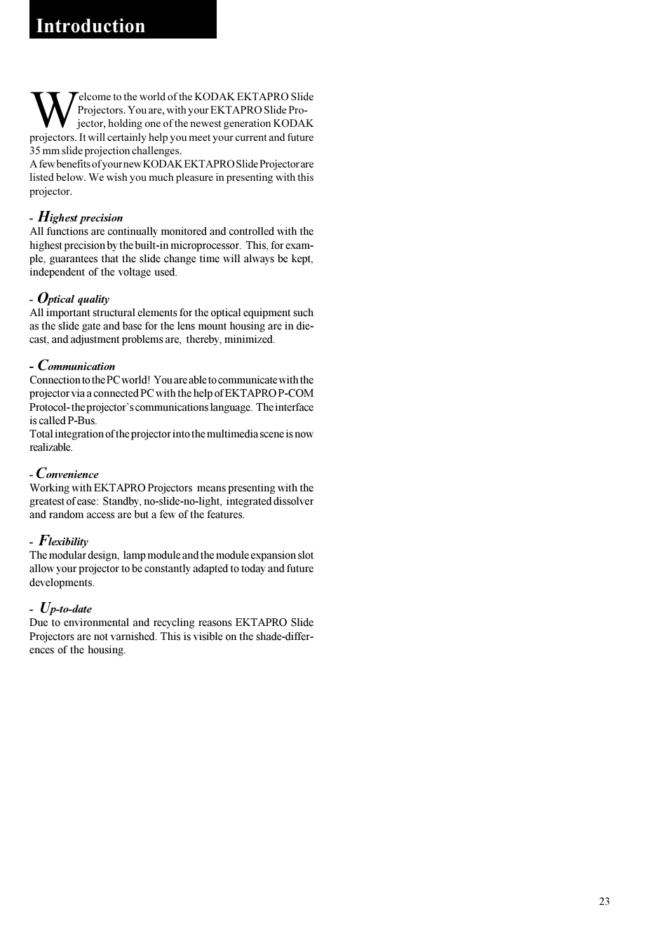 Introduction | Kodak 9020 User Manual | Page 6 / 26