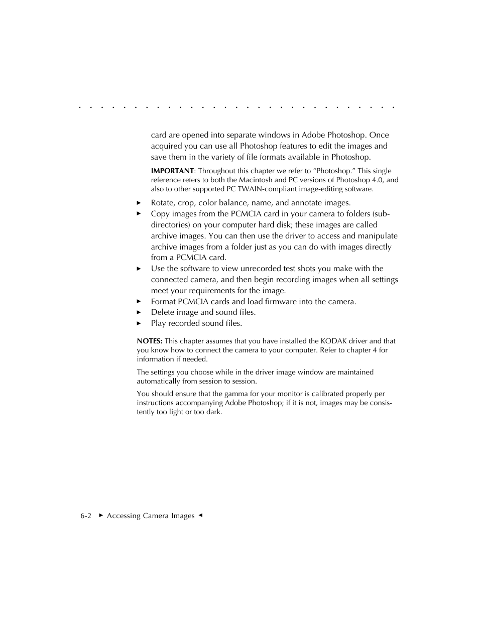 Kodak DCS 410 User Manual | Page 110 / 322