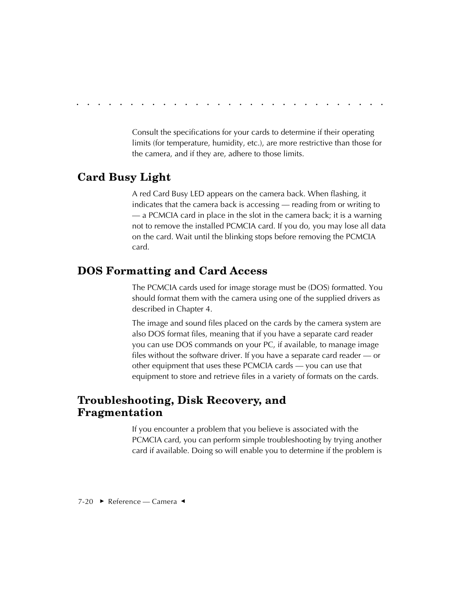 Kodak DCS 410 User Manual | Page 162 / 322