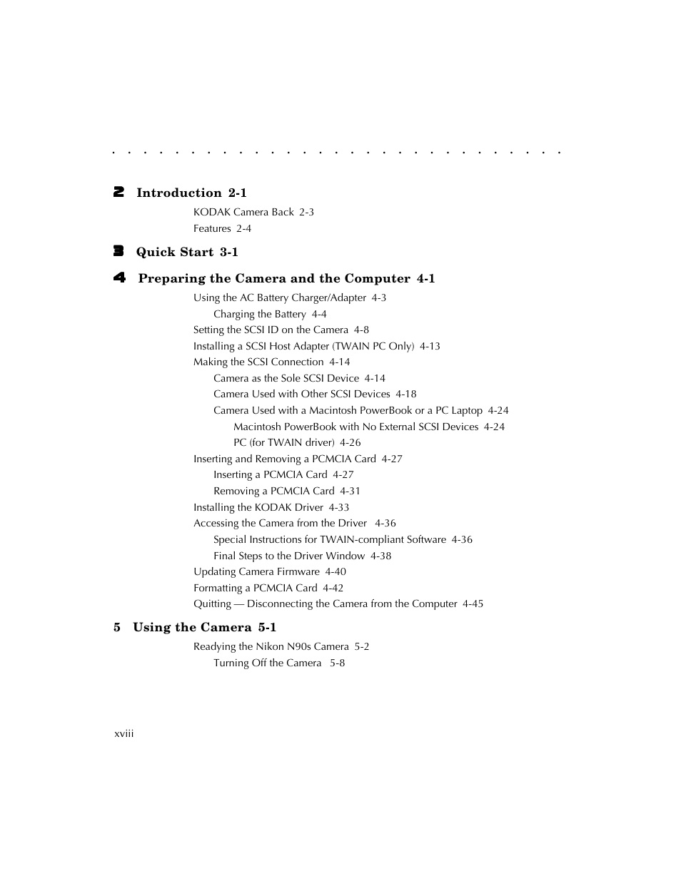 Kodak DCS 410 User Manual | Page 18 / 322