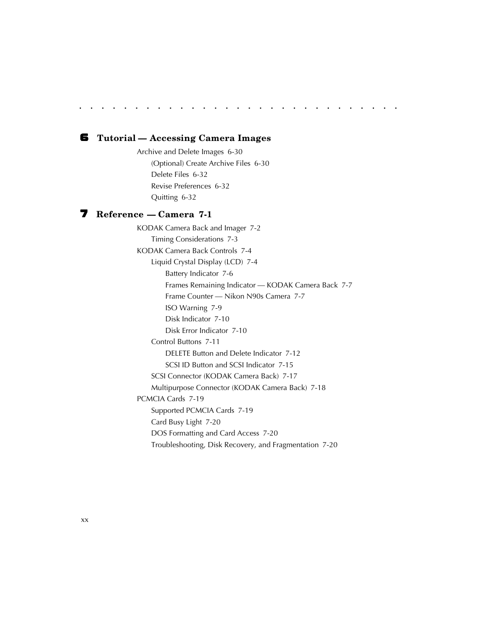 Kodak DCS 410 User Manual | Page 20 / 322
