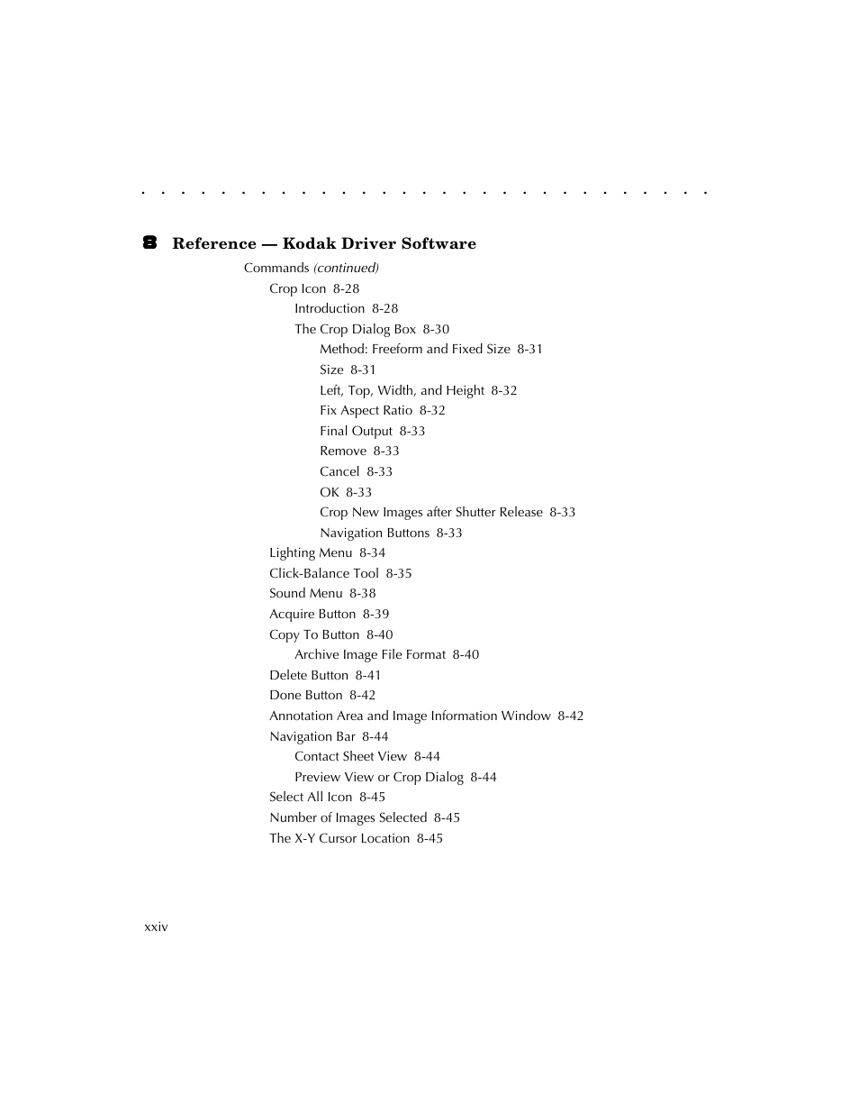 Kodak DCS 410 User Manual | Page 24 / 322