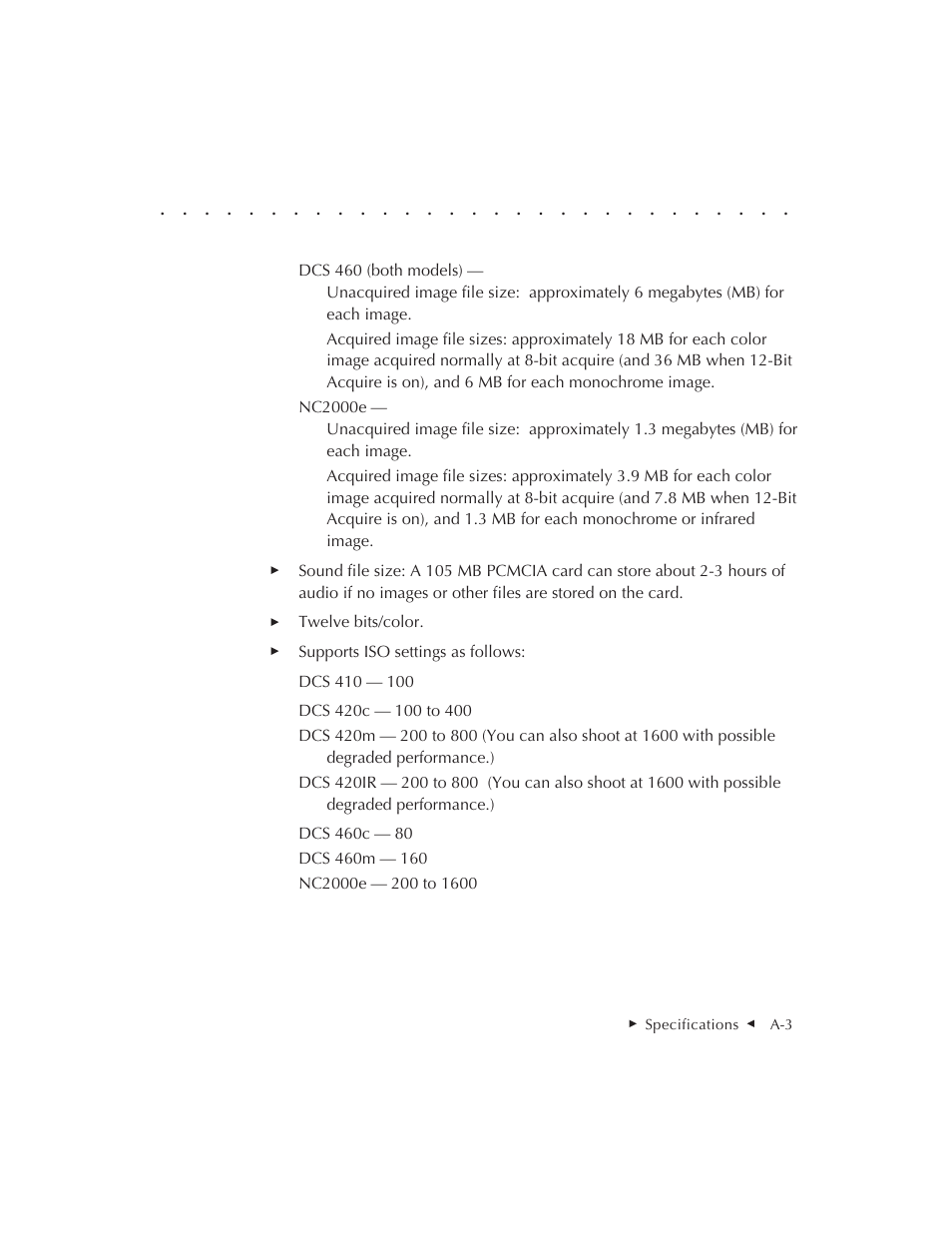 Kodak DCS 410 User Manual | Page 275 / 322