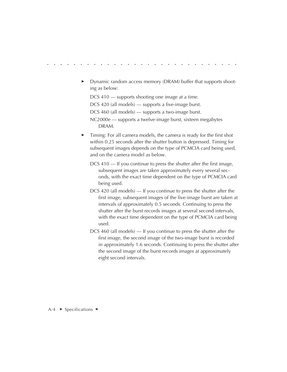 Kodak DCS 410 User Manual | Page 276 / 322