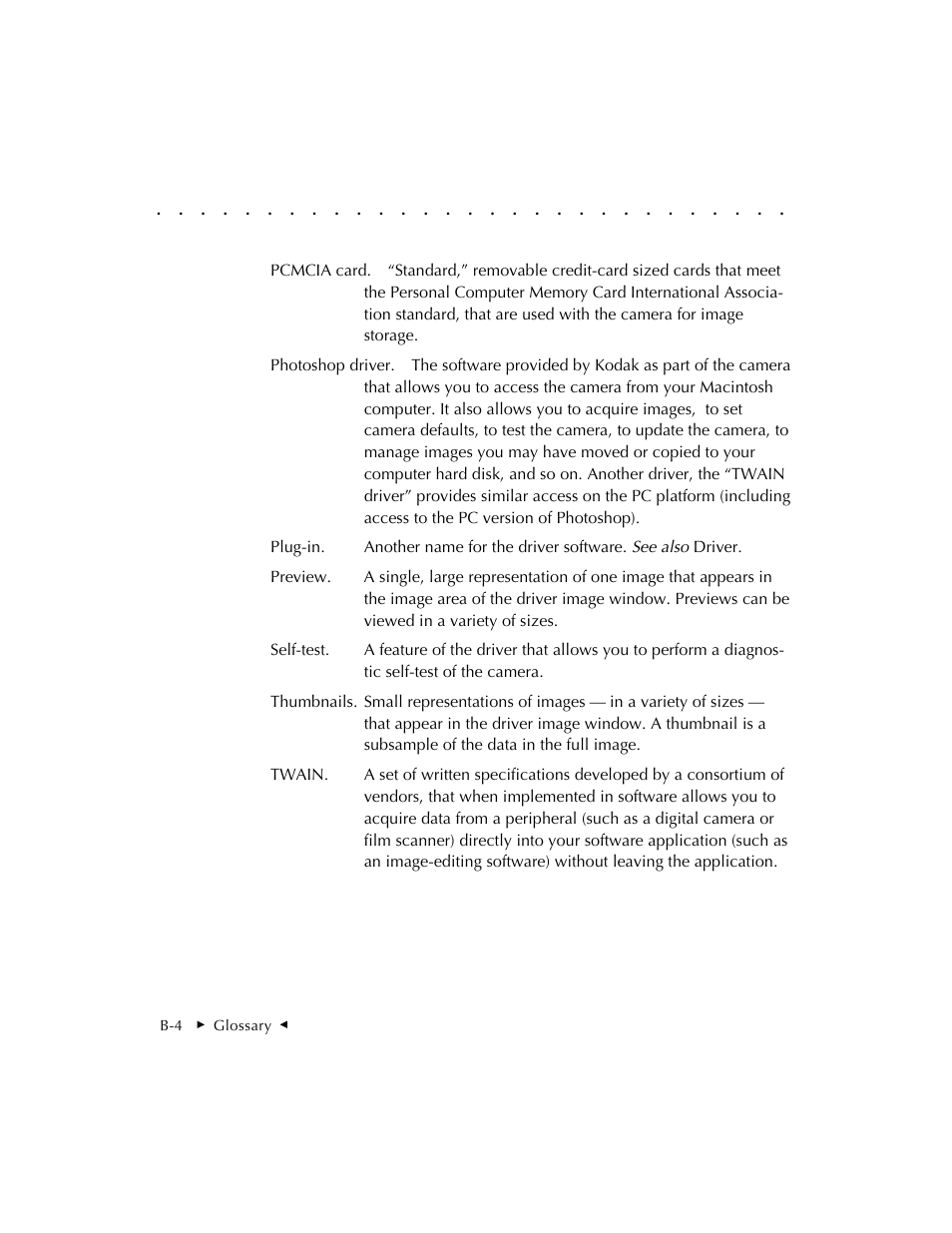 Kodak DCS 410 User Manual | Page 288 / 322