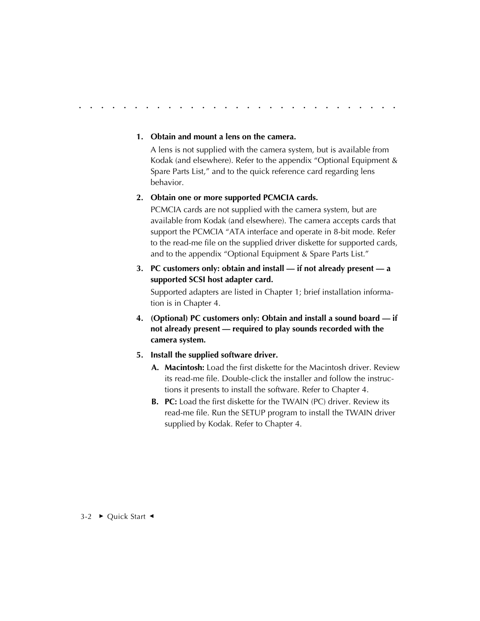 Kodak DCS 410 User Manual | Page 40 / 322