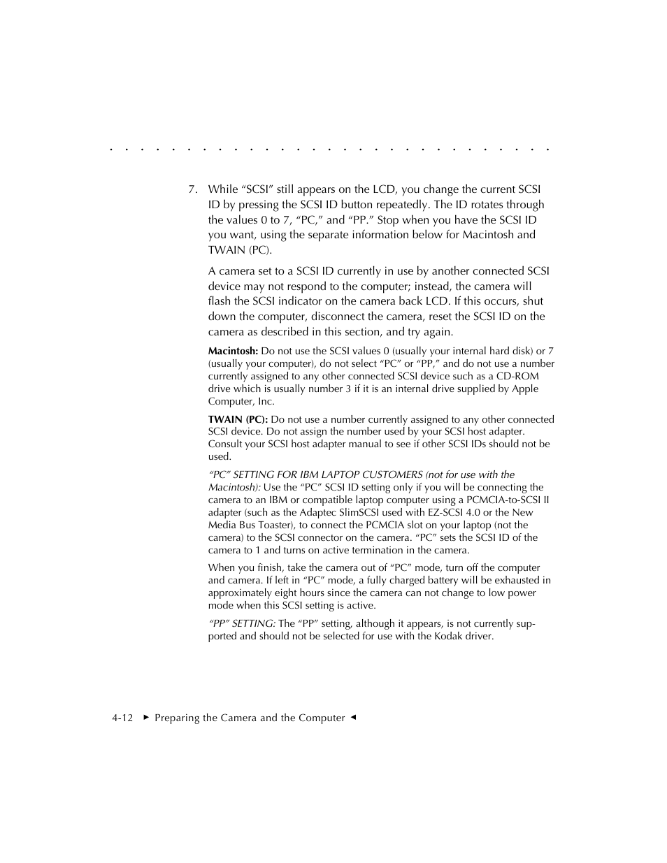 Kodak DCS 410 User Manual | Page 56 / 322